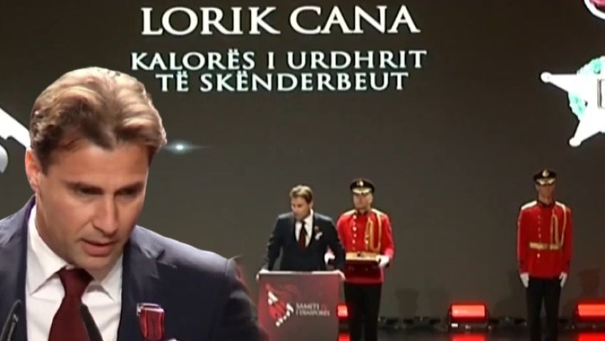 Lorik Cana nderohet me “Urdhrin e Skënderbeut” në Samitin e Diasporës