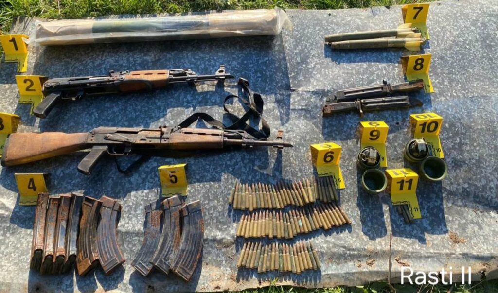 Zbulohet arsenal i madh armësh në Zubin Potok, Policia falënderon qytetarët