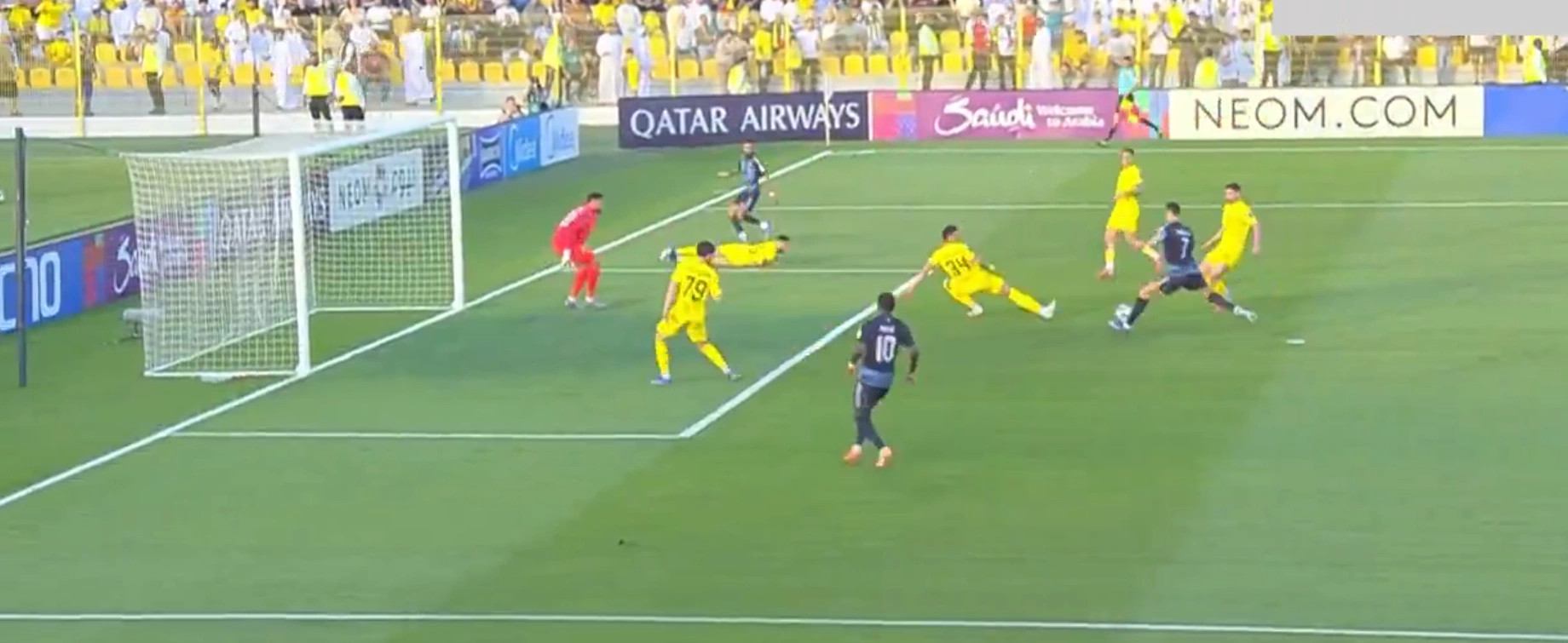 Cristiano Ronaldo shënon golin e 969 në karrierë në fitoren 3:0 të Al Nassr ndaj Al Wasl në çerekfinalen e AFC Champions League 2.