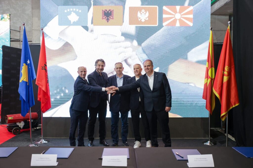 Kosova, Shqipëria, Mali i Zi dhe Maqedonia e Veriut nënshkruan marrëveshje bashkëpunimi në turizëm me përfshirjen e qyteteve Prishtinë, Strugë dhe Ulqin.