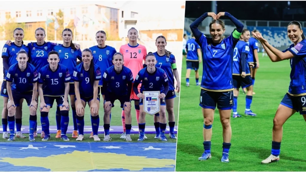 Kosova shënon rritjen më të madhe në ranglistën e FIFA-s për përfaqësueset e futbollisteve