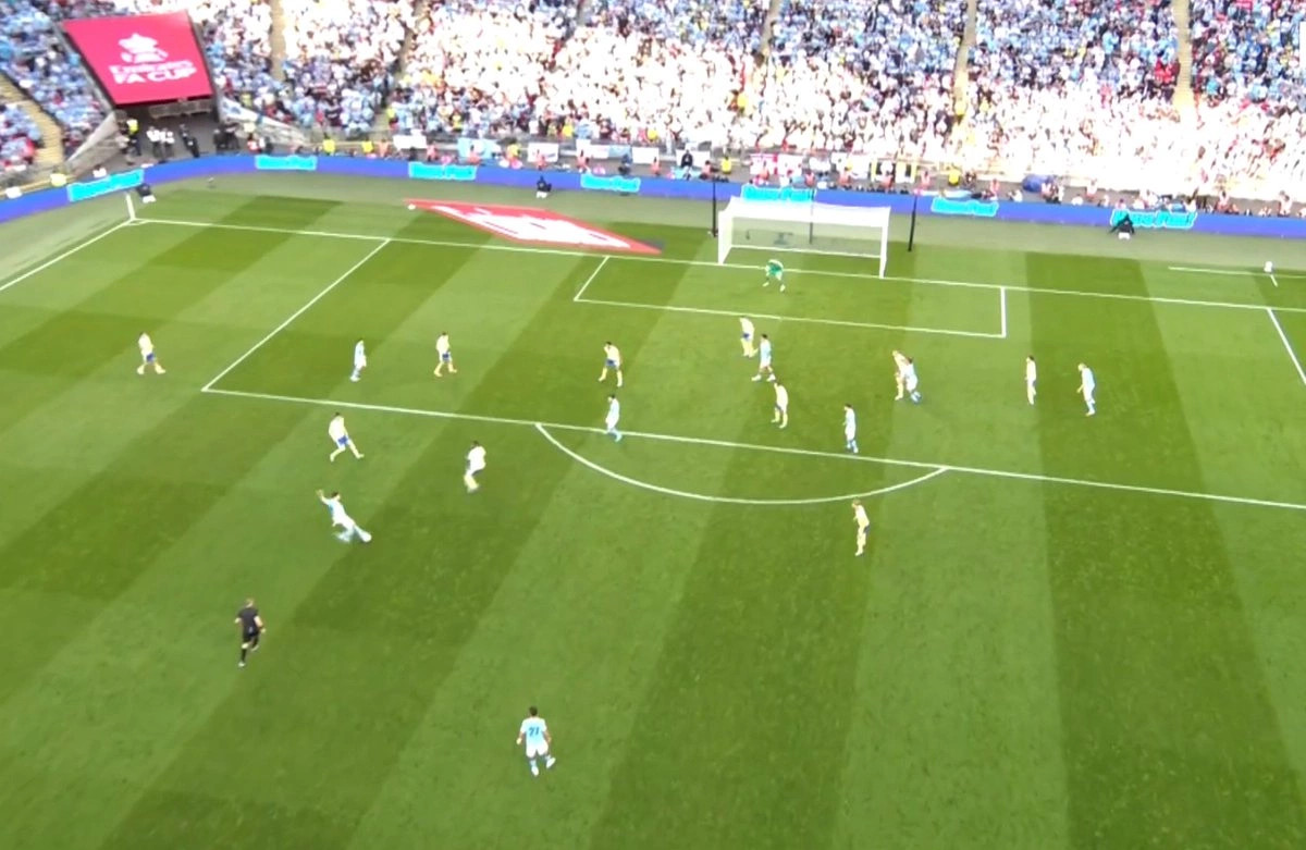 Manchester City siguron finalen e Kupës FA pas përmbysjes 2:1 ndaj Southampton me gola të Jeremie Doku dhe Nico González.