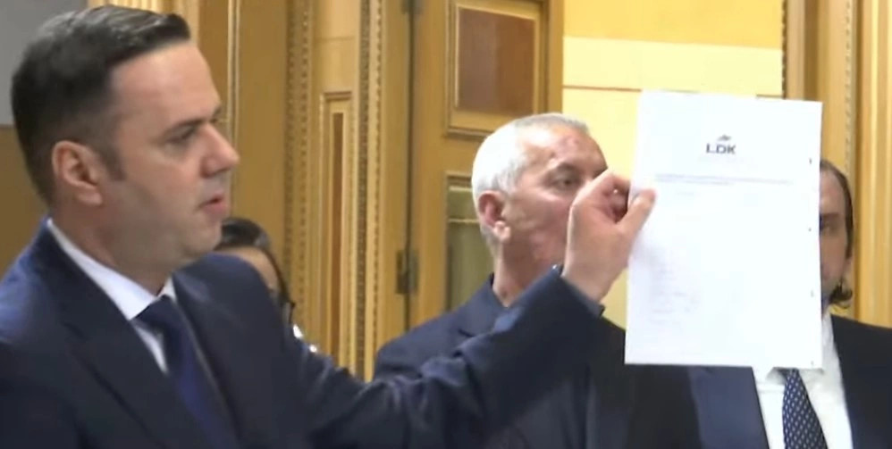 LDK zyrtarizon 15 nënshkrimet për kandidaturën e Vjosa Osmanit për presidente