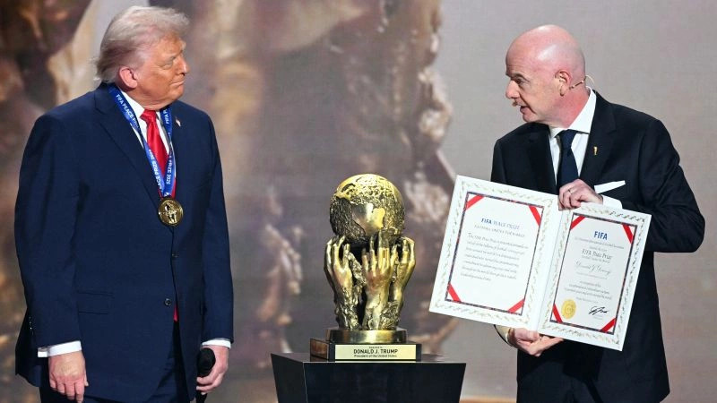 Polemika rreth Çmimit të Paqes të FIFA-s për Donald Trump