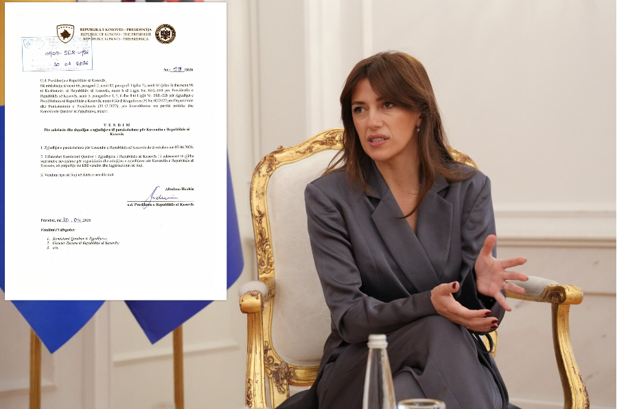 Zgjedhjet e parakohshme në Kosovë më 7 qershor, vendimi i Albulena Haxhiut