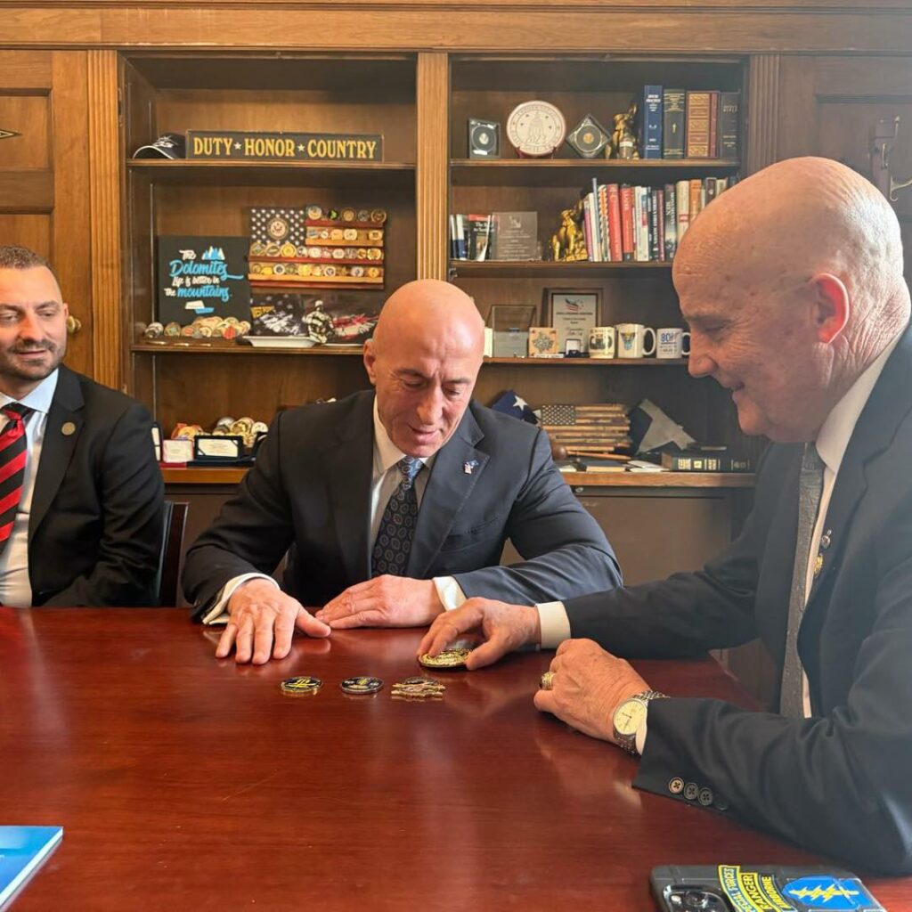 Ramush Haradinaj falënderon kongresmenët amerikanë dhe organizatën “Albanians for America” për mbështetjen e Kosovës në NATO.