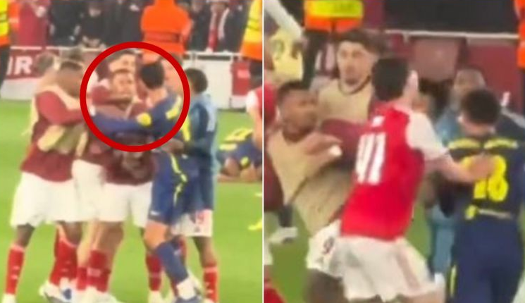 Përplasje pas ndeshjes së Ligës së Kampionëve: Gabriel Jesus kundër lojtarit të Atleticos
