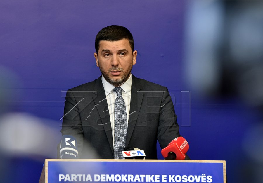 Memli Krasniqi emërohet shef i shtabit zgjedhor të PDK-së për zgjedhjet e 7 qershorit.