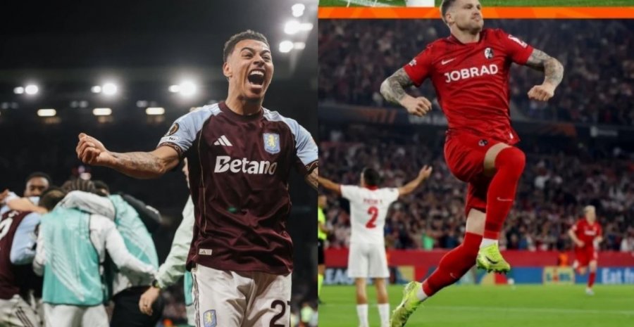 Aston Villa dhe Freiburg sigurojnë finalen e Europa League pas përmbysjeve spektakolare