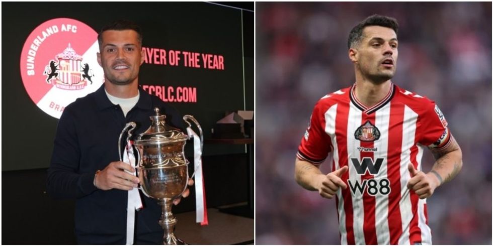 Granit Xhaka është zgjedhur lojtari i sezonit te Sunderland.