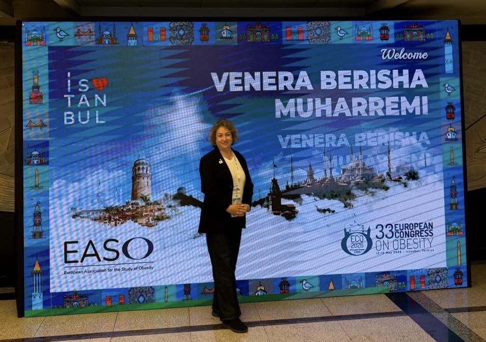Themelohet Shoqata Kosovare për Obezitet me kryetare Prof.Dr. Venera Berisha Muharremi.