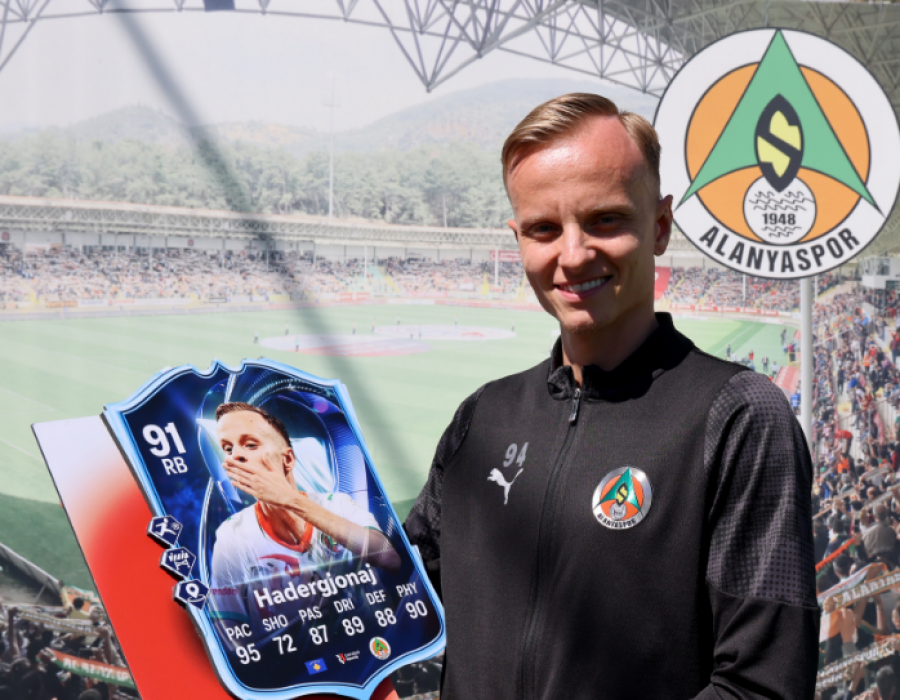 Florent Hadergjonaj, ylli i Superligës turke në formacionin e vitit