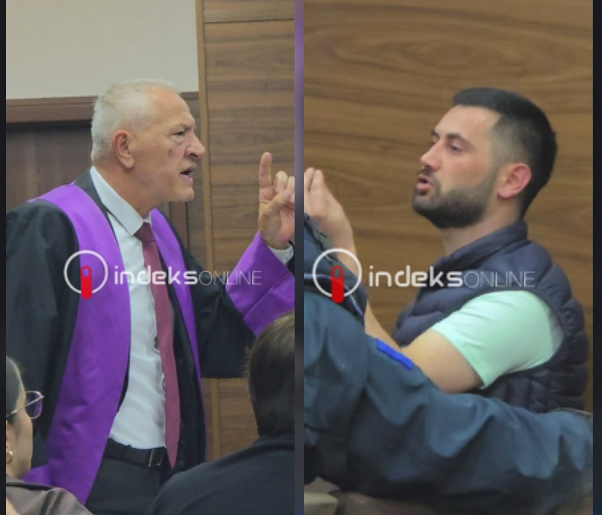 I dyshuari Leutrim Fejza është nxjerrë jashtë nga salla e gjykatës gjatë seancës për vrasjen e Bekim Varit në Ferizaj.
