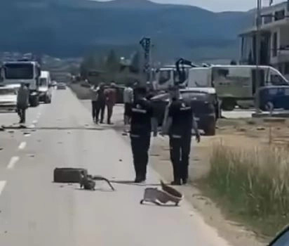 Aksident me tri vetura në rrugën Viti-Kllokot, tre të lënduar në spital