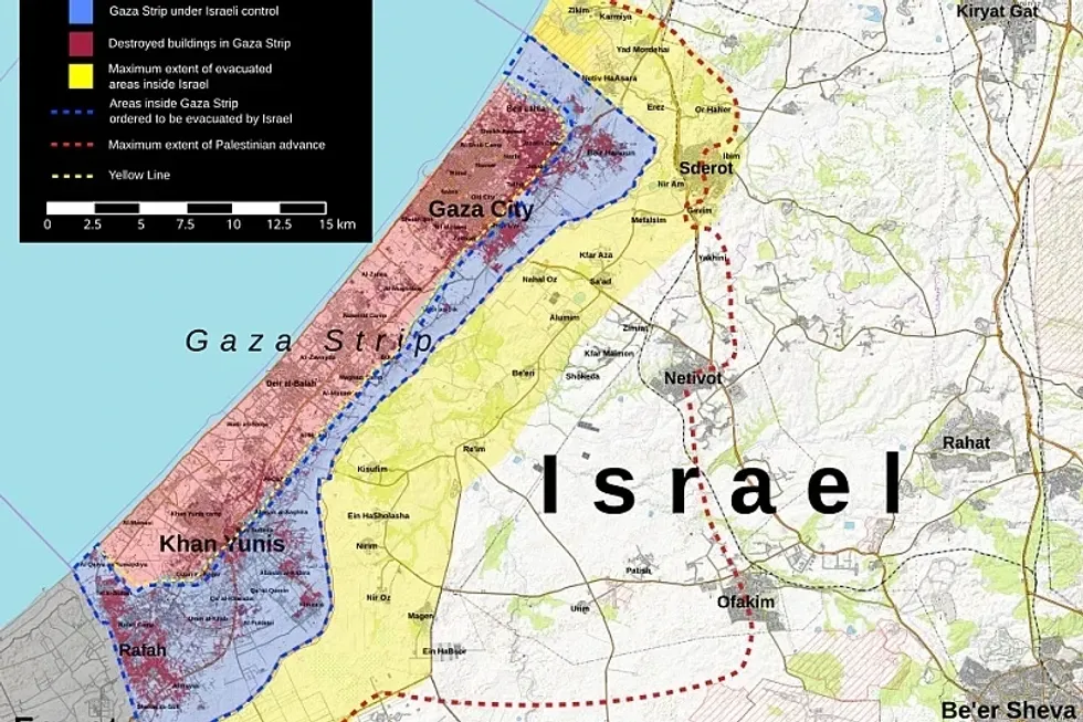 Netanyahu ka urdhëruar ushtrinë izraelite të marrë nën kontroll mbi 70% të territorit të Rripit të Gazës.