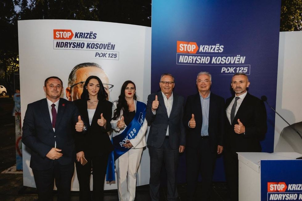 Bedri Hamza zhvillon tubim në Pejë dhe deklaron se Peja dhe Dukagjini kanë zgjedhur ndryshimin.