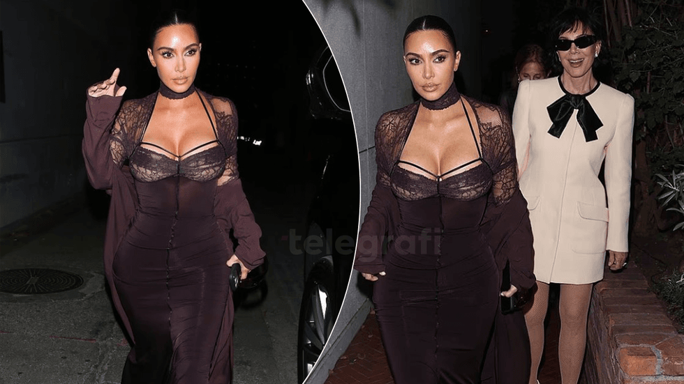 Eleganca dhe Stil në Beverly Hills: Kim Kardashian dhe Kris Jenner në Fokus