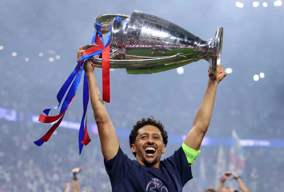 Marquinhos dhe Paris Saint-Germain: Dy herë kampionë të Evropës me një mentalitet fitues