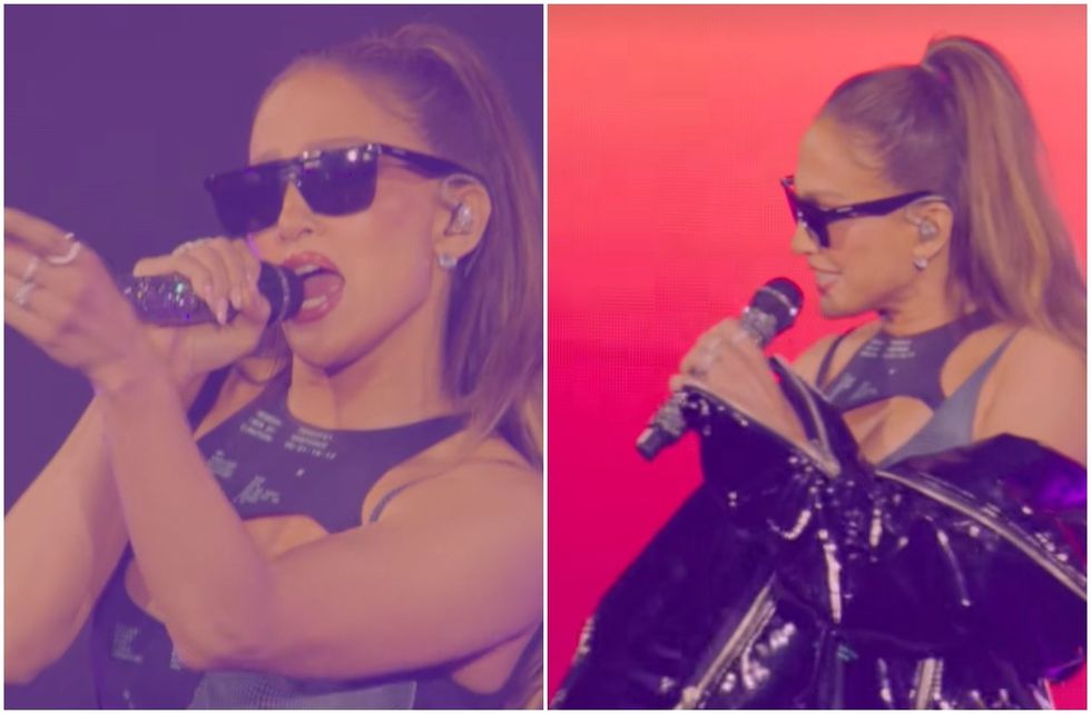 Jennifer Lopez dhe David Guetta ndezin skenën në Paris me performancë të jashtëzakonshme