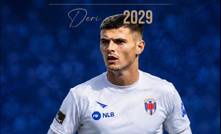 Diar Halili rinovon kontratën me FC Prishtinën deri në verën e vitit 2029.
