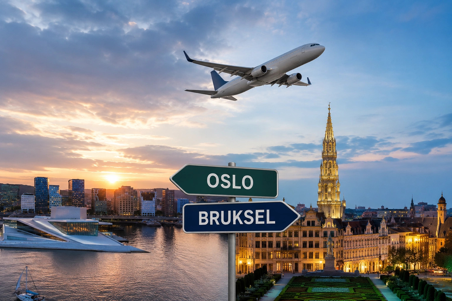 Fluturime të reja direkte nga Prishtina drejt Oslos dhe Brukselit me oferta speciale