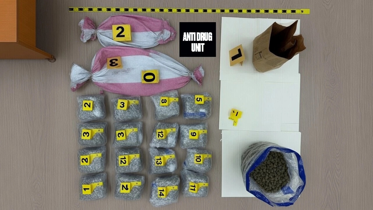 Policia konfiskon mbi 17 kg marihuanë në Kaçanik, arrestohen dy persona të dyshuar