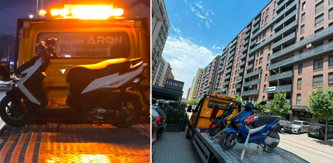 Policia në Ferizaj ka konfiskuar 35 automjete dhe motoçikleta gjatë kontrolleve të javës 15-21 qershor 2026.