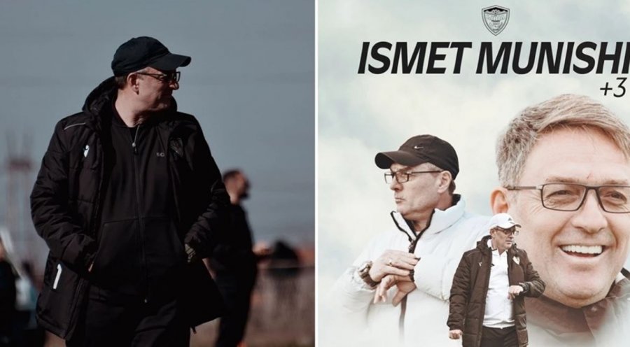 FC Liria konfirmon zyrtarisht vazhdimin e kontratës me trajnerin Ismet Munishi për tre vitet e ardhshme.