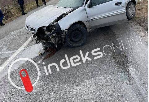 Përplasje në Istog: Katër të lënduar pas aksidentit me dy vetura
