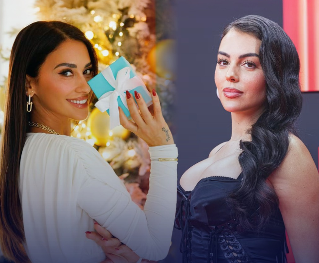 Gruaja e Ronaldos, Xheorxhina Rodrigez, i ka dërguar një pako me veshje Antonelës, bashkëshortes së Messit, e cila e falenderoi publikisht.