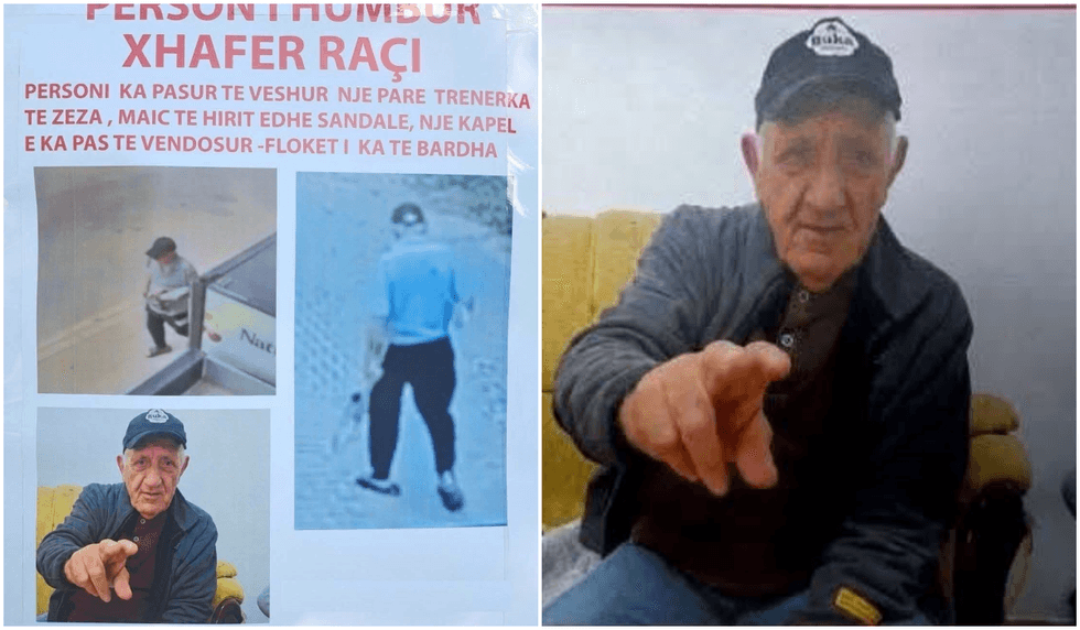 Ku është Xhafer Raçi? Policia kërkon ndihmën e qytetarëve për personin e zhdukur në Prishtinë
