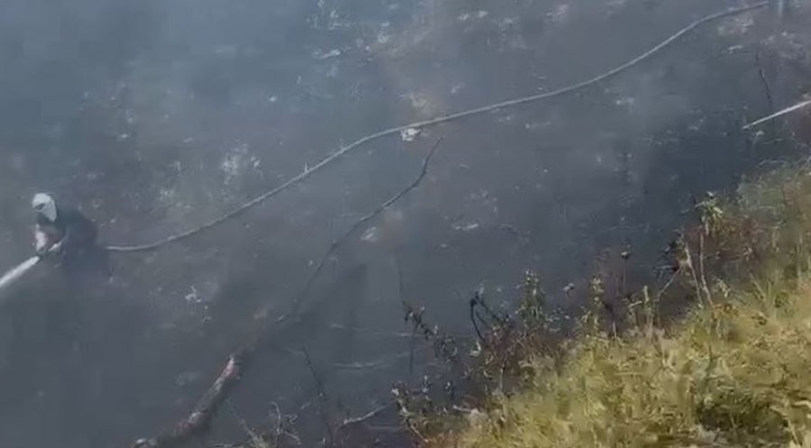 Flakët në Vlorë: Zjarr i dyshuar si i qëllimshëm në lagjen “15 Tetori”
