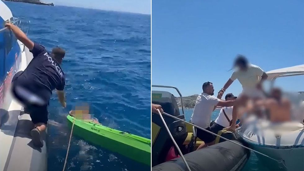 Turistët e huaj shpëtohen në det në Himarë dhe Ksamil pas dy incidenteve të rrezikshme