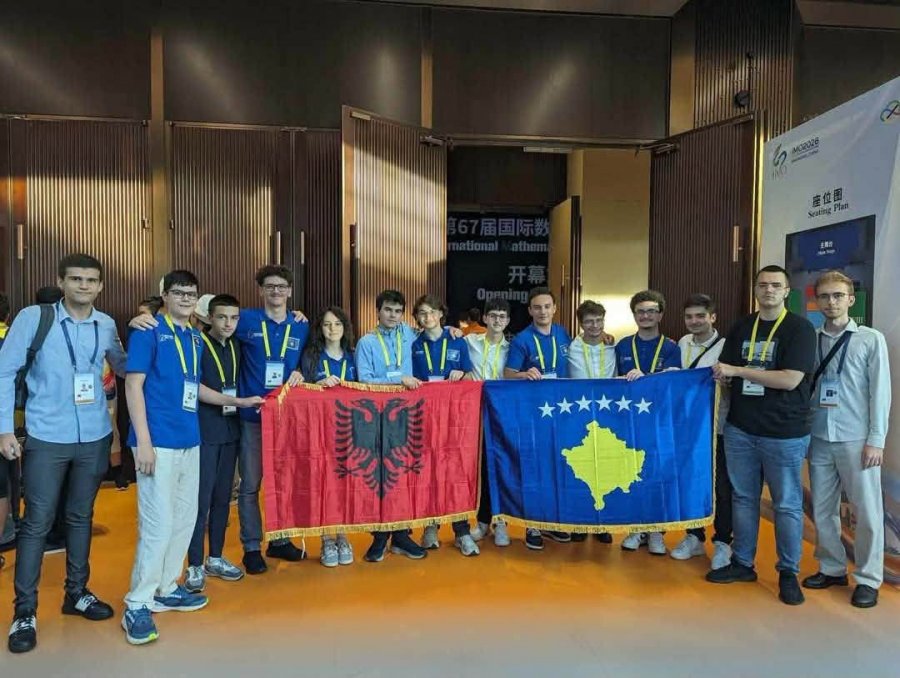 Nxënësit shqiptarë shkëlqejnë në Olimpiadën Ndërkombëtare të Matematikës