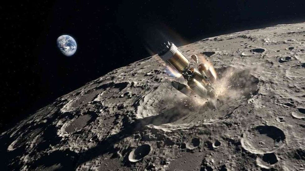 Një copë rakete SpaceX rrezikon përplasjen me Hënën në gusht