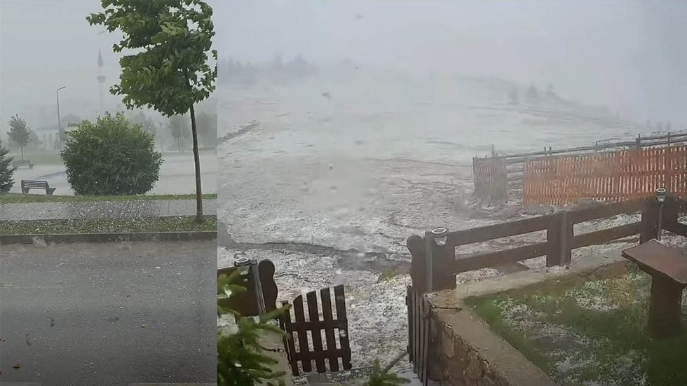 Stuhia me breshër shkatërruese në Istog godet bujqësinë lokale