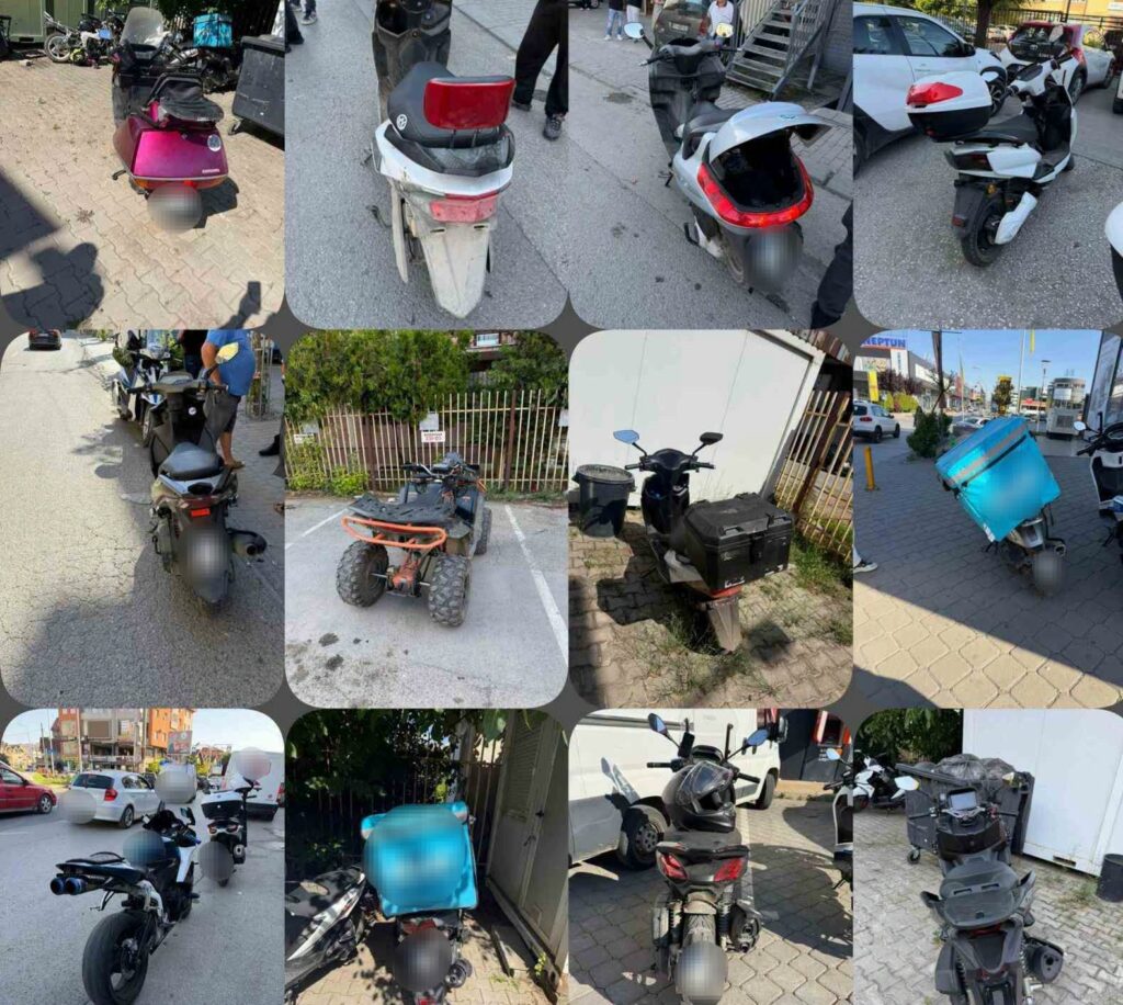 Kontroll i ashpër në Prishtinë: 114 motoçikleta konfiskohen, 535 ngasës ndëshkohen