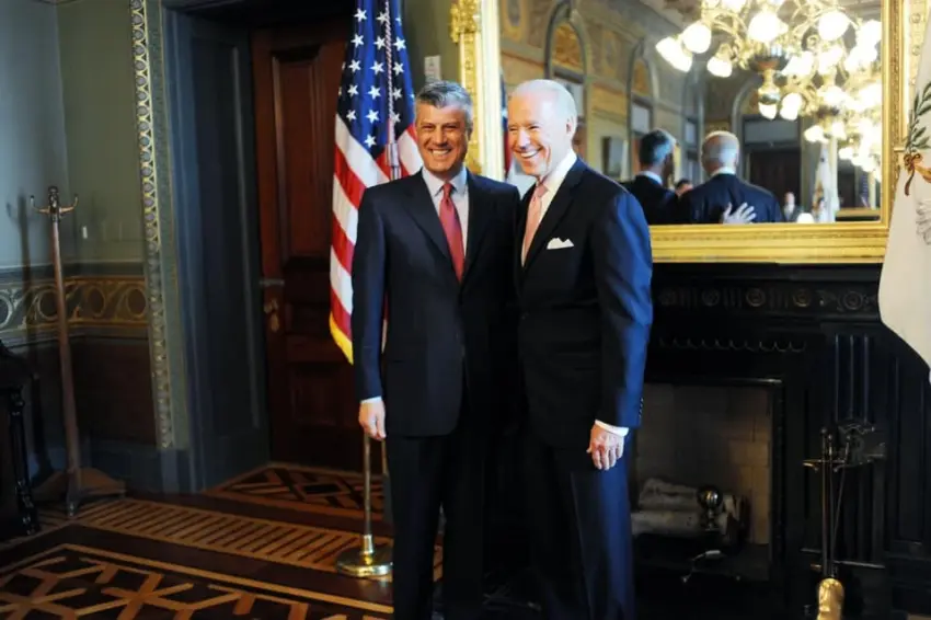 Kur Joe Biden e quajti Hashim Thaçin “George Washingtoni i Kosovës”