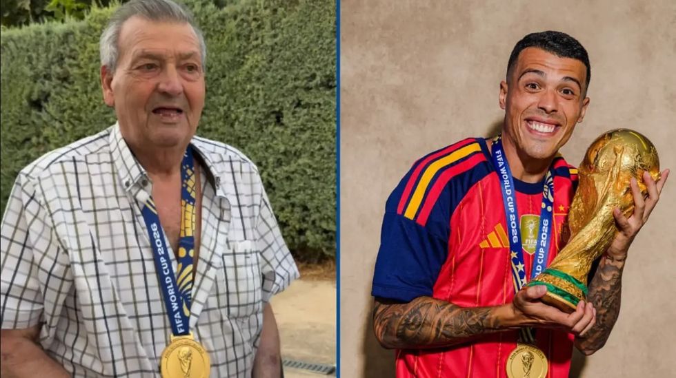 Pedro Porro përmbush ëndrrën e fëmijërisë, i dhuron medaljen e artë gjyshit të tij