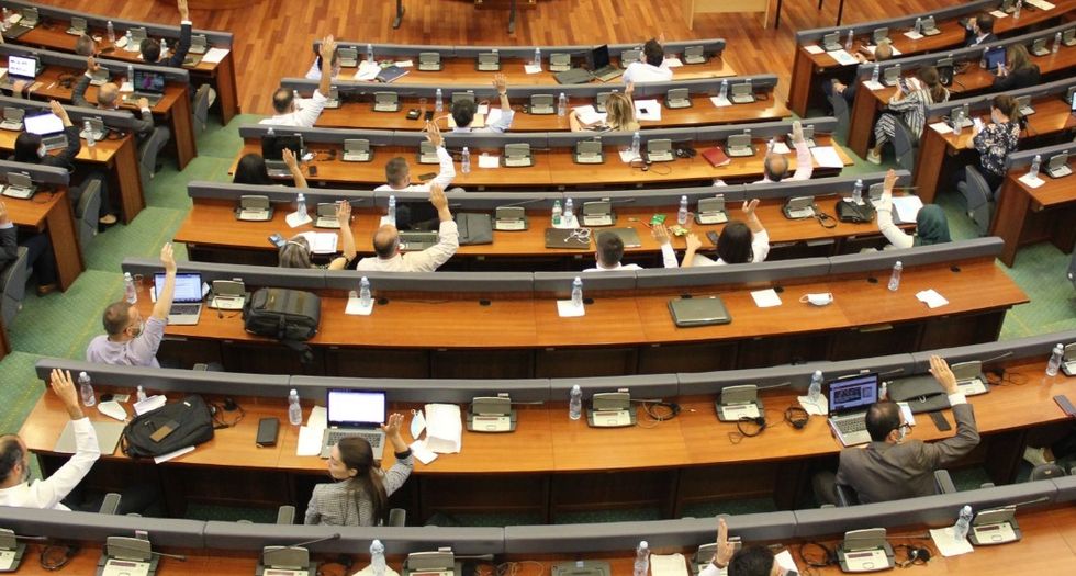 Data zyrtare e seancës konstituive të Kuvendit të Kosovës do të shpallet këtë të premte nga ushtruesja e detyrës së presidentes, Albulena Haxhiu.