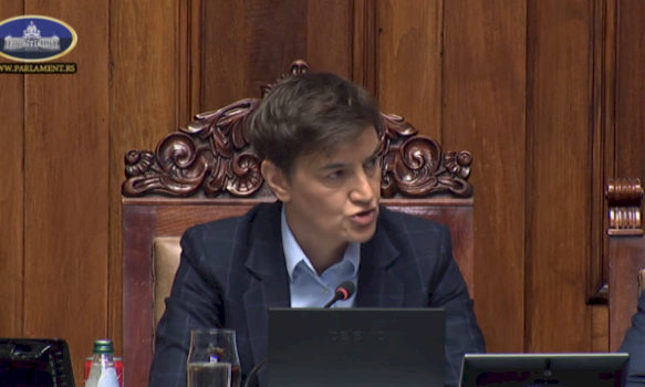 Deputeti serb Dobrica Veselinovic iu referua Kosovës si “fqinjët tanë”, duke shkaktuar reagimin e ashpër të kryetares së Kuvendit, Ana Brnabiq.