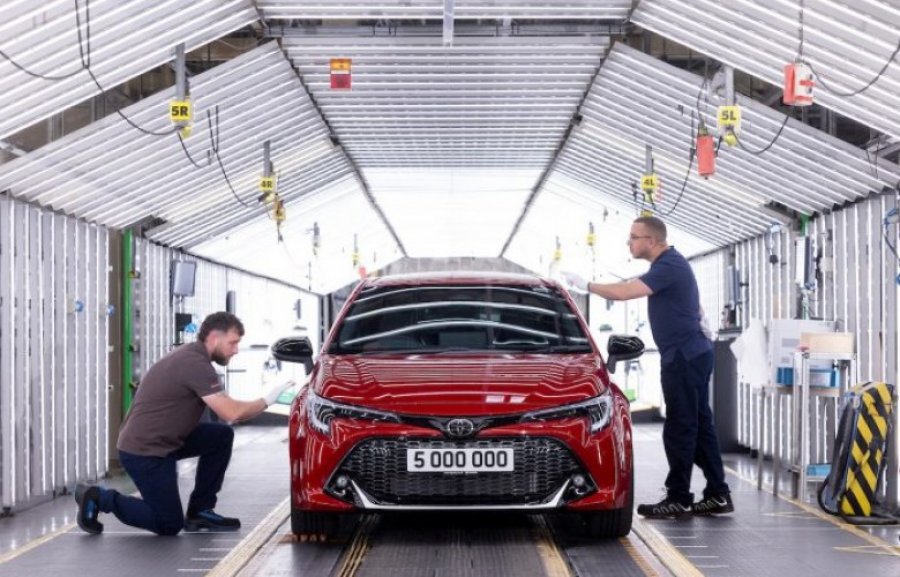 Toyota ruan fronin botëror për të shtatin vit me sfida dhe rritje elektrike