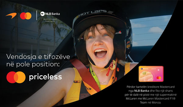 Eksperienca unike F1 me NLB Banka dhe McLaren Mastercard në Monza