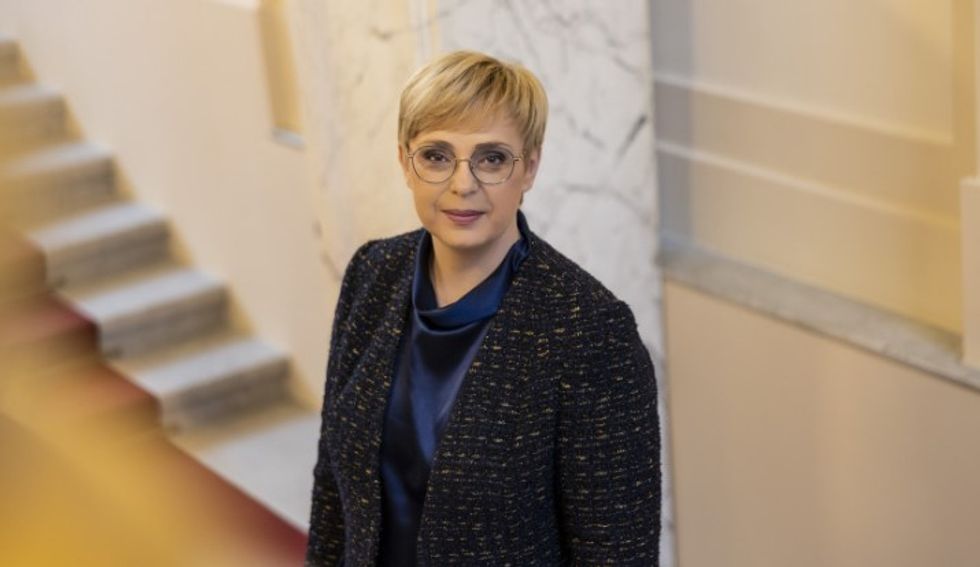 Presidentja sllovene në aksident rrugor gjatë kthimit nga Kroacia