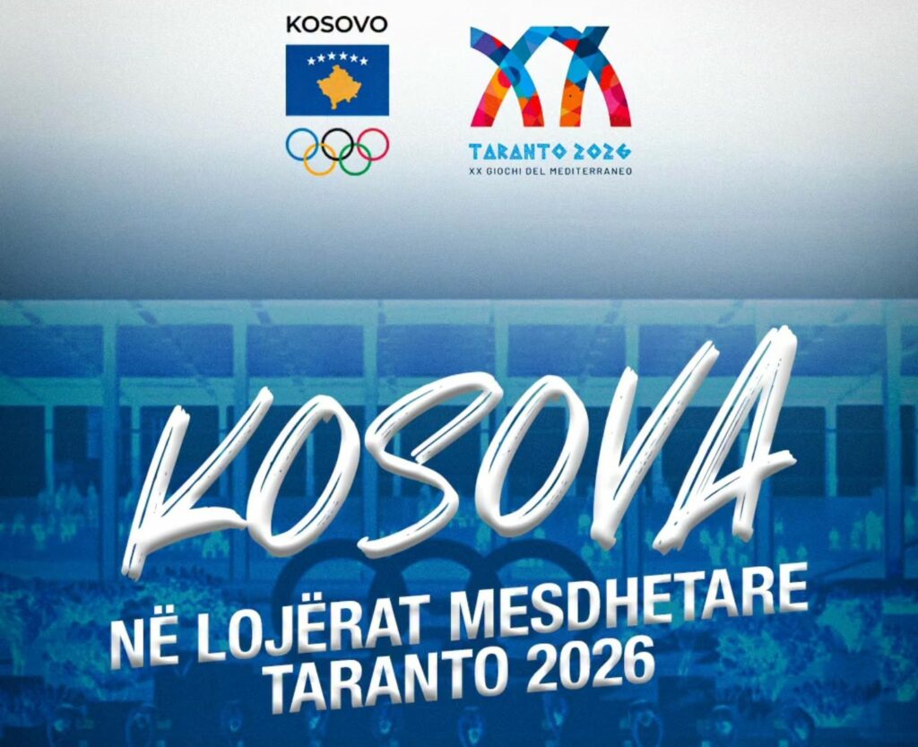 Kosova shënon rekord pjesëmarrjeje në Lojërat Mesdhetare Taranto 2026