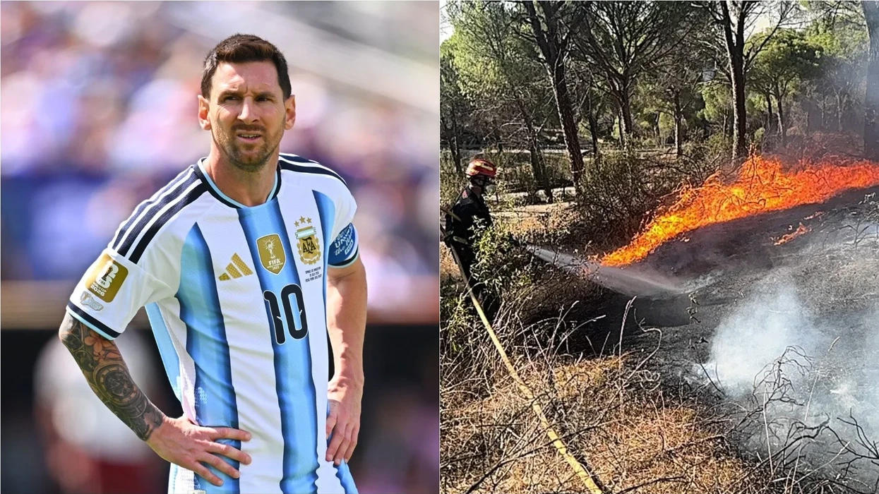 Lionel Messi mbështet me donacion rindërtimin pas zjarreve në Madrid