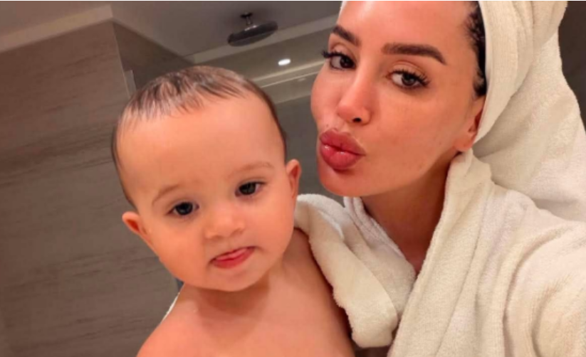 Dafina Zeqiri ndan momente të ëmbla familjare në pritje të fëmijës së dytë