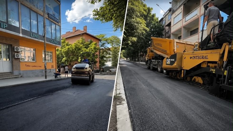 Përmirësimi i infrastrukturës në Prishtinë, asfaltimi i rrugës “Qamil Hoxha”
