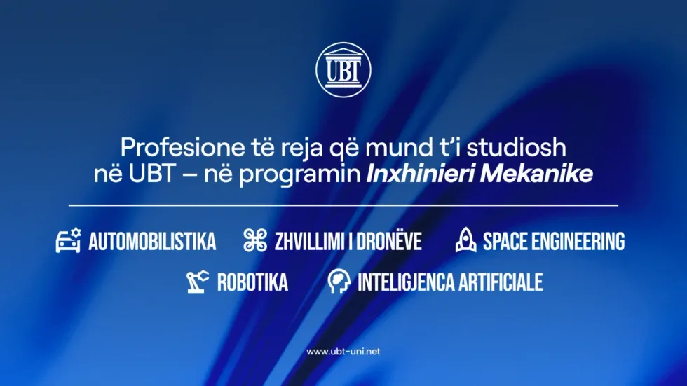 UBT sjell profesionet e së ardhmes në inxhinierinë mekanike