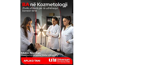Programi i ri i Kozmetologjisë në Universum International College, i mbështetur nga Arizona State University